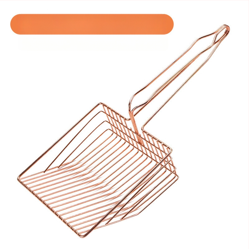 6 kartos kačių kraiko kastuvas ilga rankena metalinis kačių kraiko kastuvas iš nerūdijančio plieno didelis kačių kastuvas išmatoms oficialus valymo įrankis gamyklos tiesioginis pardavimas