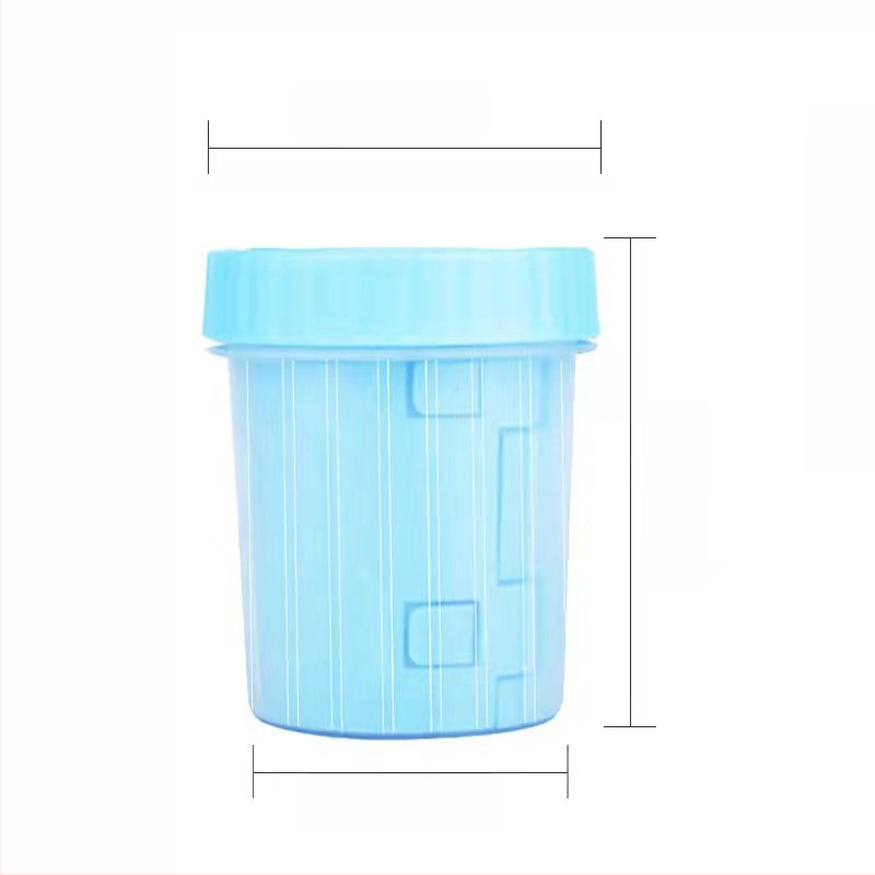 Produse Amazon Nou Cană de spălat picioare pentru animale de companie Cană mare de spălat labe pentru animale de companie din silicon Curățător labe pentru câini