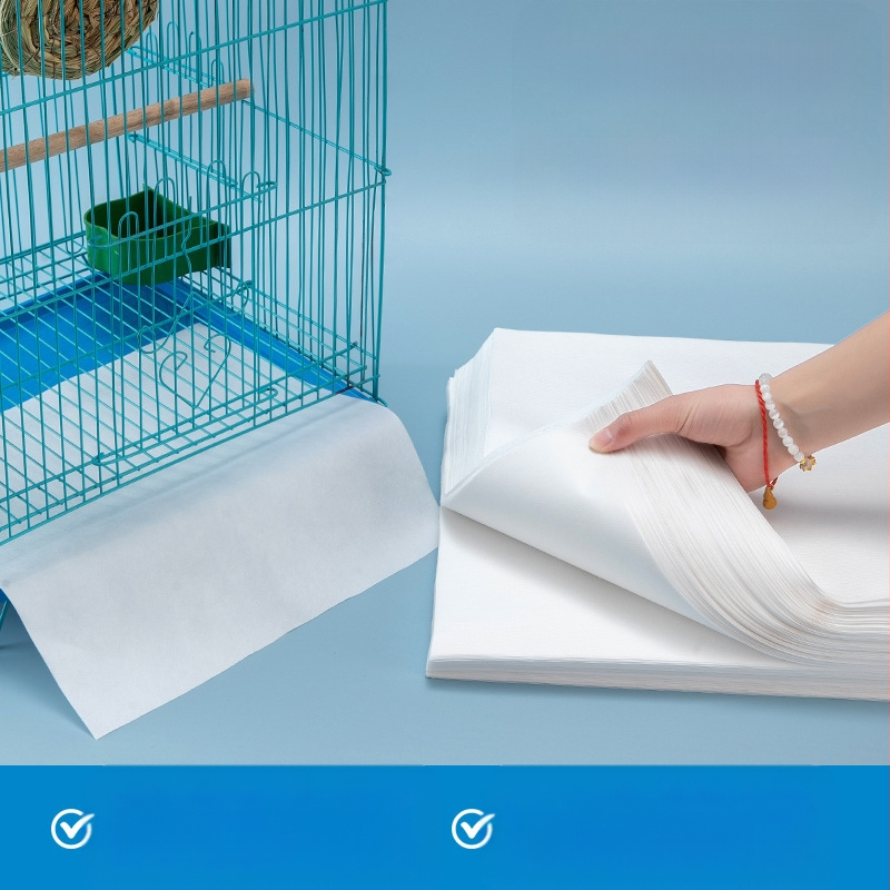 Paukščių narvo pagalvėlė, popierius, mėšlo popierius, vandenį sugeriantis vienkartinis paukščių stovas, stovas, padėklo pagalvėlė, apvali, paukščių lesalo pagalvėlė, audinys, mėšlo pagalvėlė, sutankinta