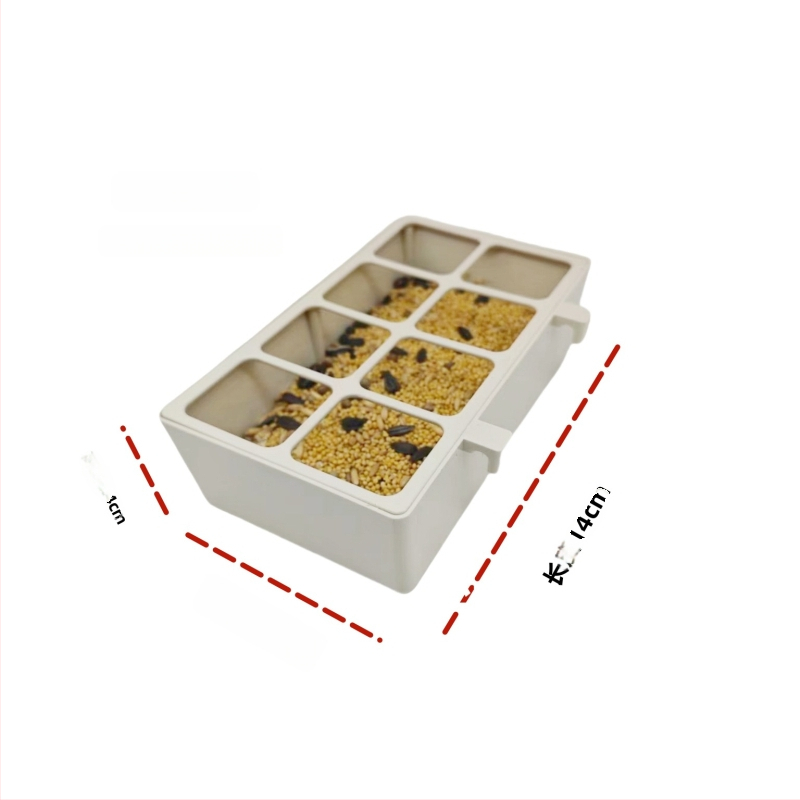 Papagájfióka Tanuló Etetődoboz Szétszóródásgátló Ételtál Automata Etető Kismadár Házimadár Készülék Egyéb