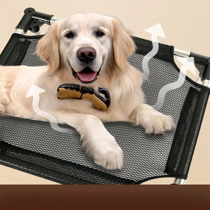 Naujas nerūdijančio plieno katės lizdas, nuimamas ir plaunamas, kvėpuojantis, drėgmei atsparus katės guolis, vasaros mažo šuns guolis, augintinio lizdas