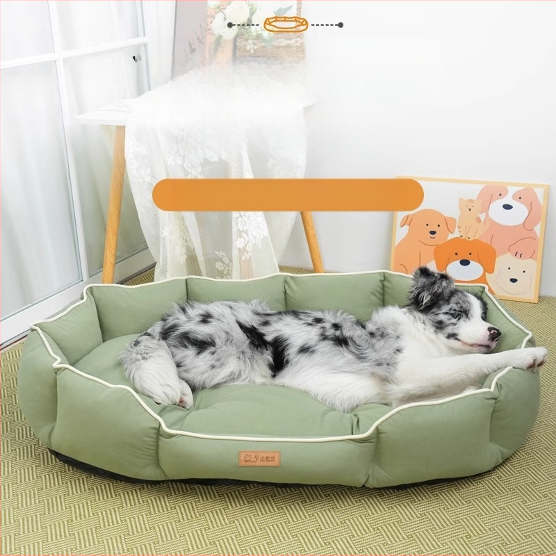 laos Kennel Technology kangast kriimustuskindel Four Seasons universaalne matt kasside magamismatt keskmise ja suure koera ovaalne pesa kassipesa