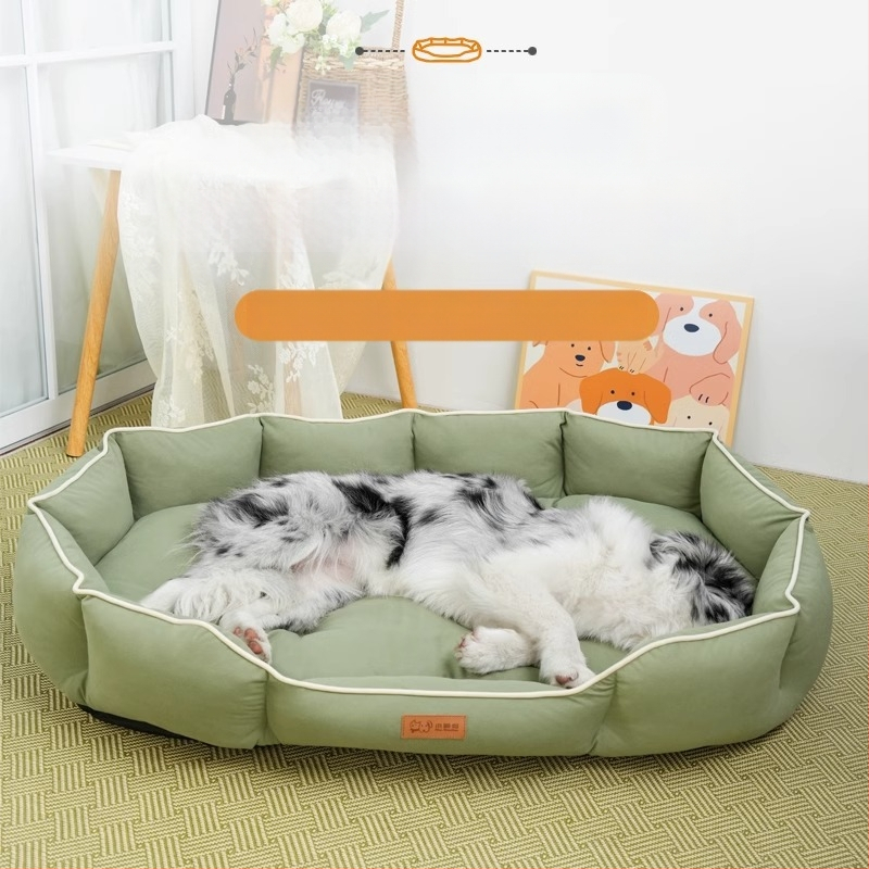laos Kennel Technology kangast kriimustuskindel Four Seasons universaalne matt kasside magamismatt keskmise ja suure koera ovaalne pesa kassipesa