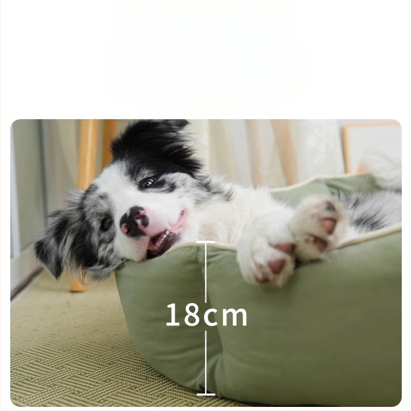 laos Kennel Technology kangast kriimustuskindel Four Seasons universaalne matt kasside magamismatt keskmise ja suure koera ovaalne pesa kassipesa