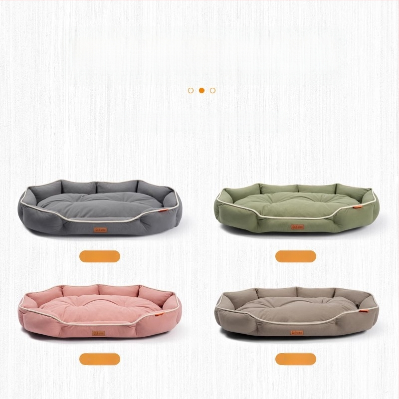 laos Kennel Technology kangast kriimustuskindel Four Seasons universaalne matt kasside magamismatt keskmise ja suure koera ovaalne pesa kassipesa