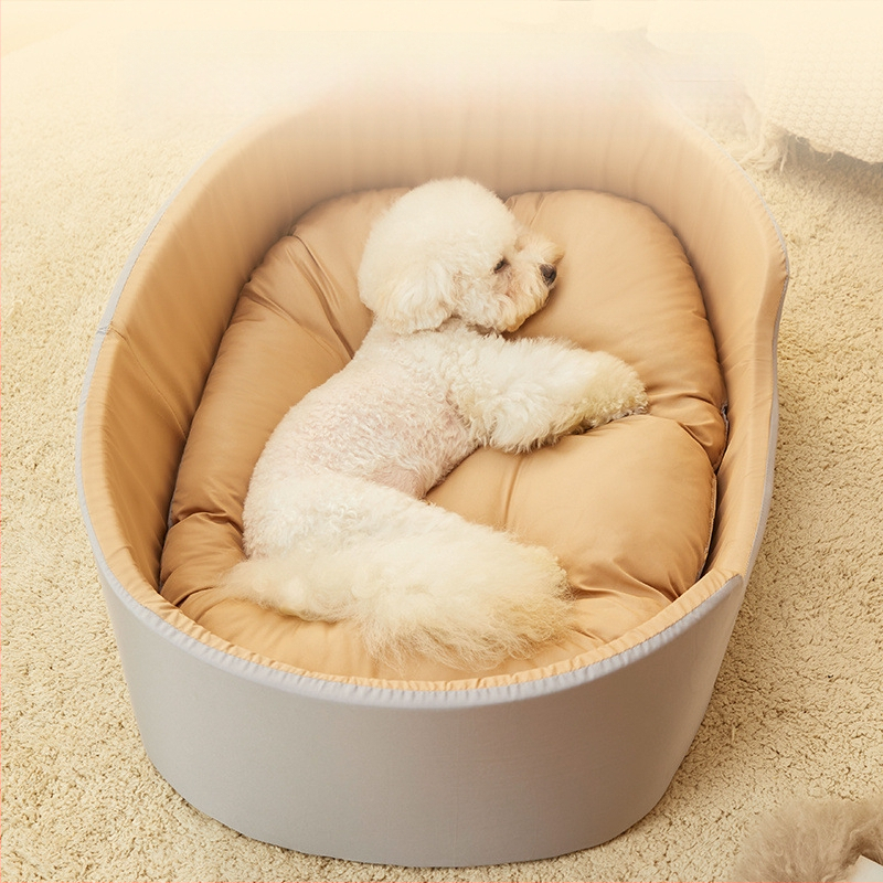 Koerakuut Four Seasons universaalne suur pestav püüdmiskindel kassipesa diivanipesa kahekihiline talvine soe paksendatud tuulekindel pesa