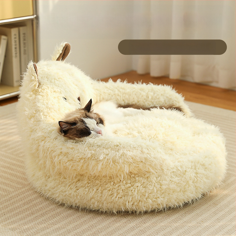 Új Alpaka Macskafészek Téli Meleg Kutyafészek Mély Alvás Macskafészek Állateledel Macskakanapé Határokon Átnyúló Nagykereskedelem