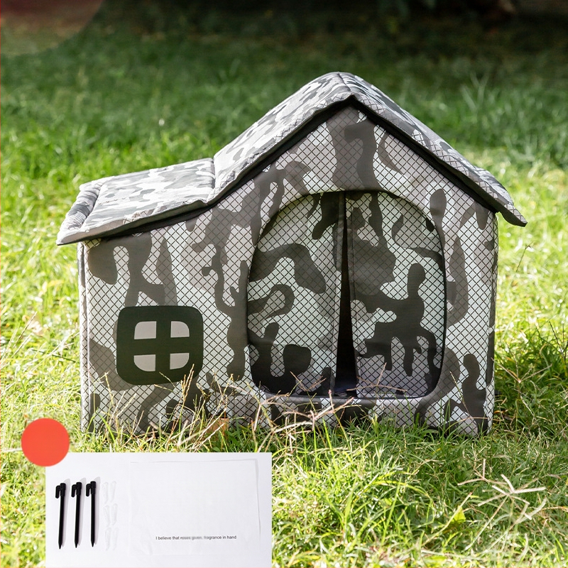 Jesen i zima topla vodootporna ljubav lutalice životinje lučna kuća mačje gnijezdo hladni snijeg šator pseća kućica gnijezdo za kućne ljubimce