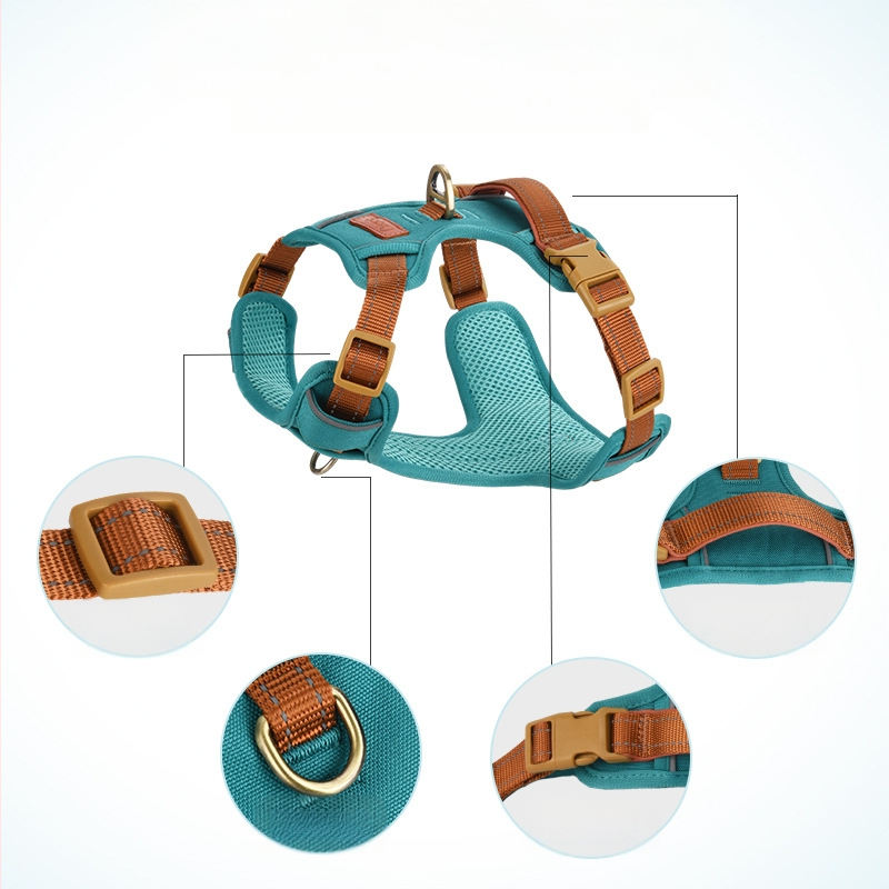 Koera veojõuköie vest koerale, jalutuskäigu köis lemmikloomale, rinnal seljal, suur, keskmine ja väike koer, kuldne retriiver, corgi karu, spetsiaalne väljasõiduks