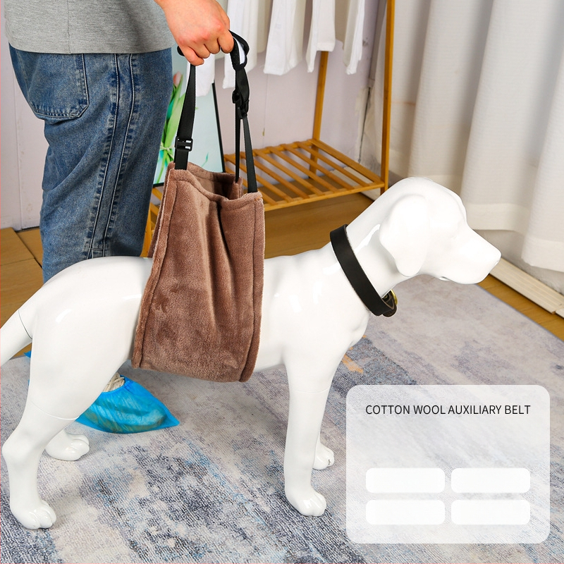 Koera abilisevöö eakatele puuetega koertele Taastusravi harjutuste abistav vöö eakatele koertele Tagumiste jäsemete nõrkuse korral Lemmiklooma abistav vöö