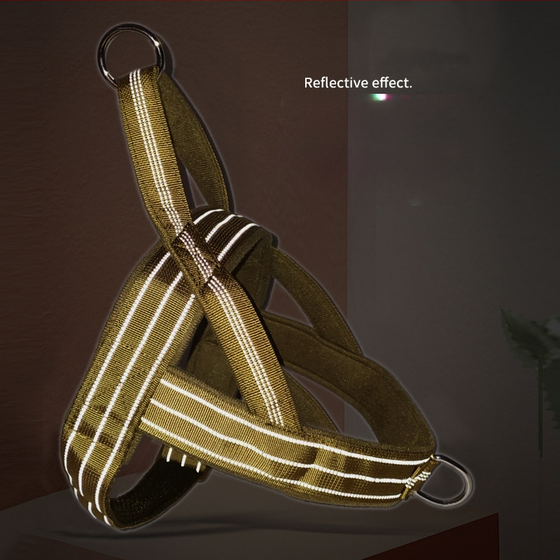 Lauko taktinio dresūros šunų drabužiai su krūtinės diržu Naminių gyvūnėlių drabužiai dresūros liemenė Didelių šunų drabužiai Naminių gyvūnėlių drabužiai Liemenė