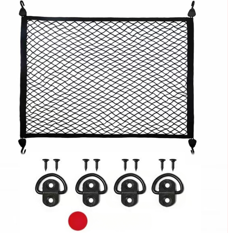 Automobilio augintinio šuns izoliacinis tinklas apsauginis turėklas bagažinės apsauginis automobilio važiavimo artefaktas priekinė visureigio tvoros tinklelio kišenė