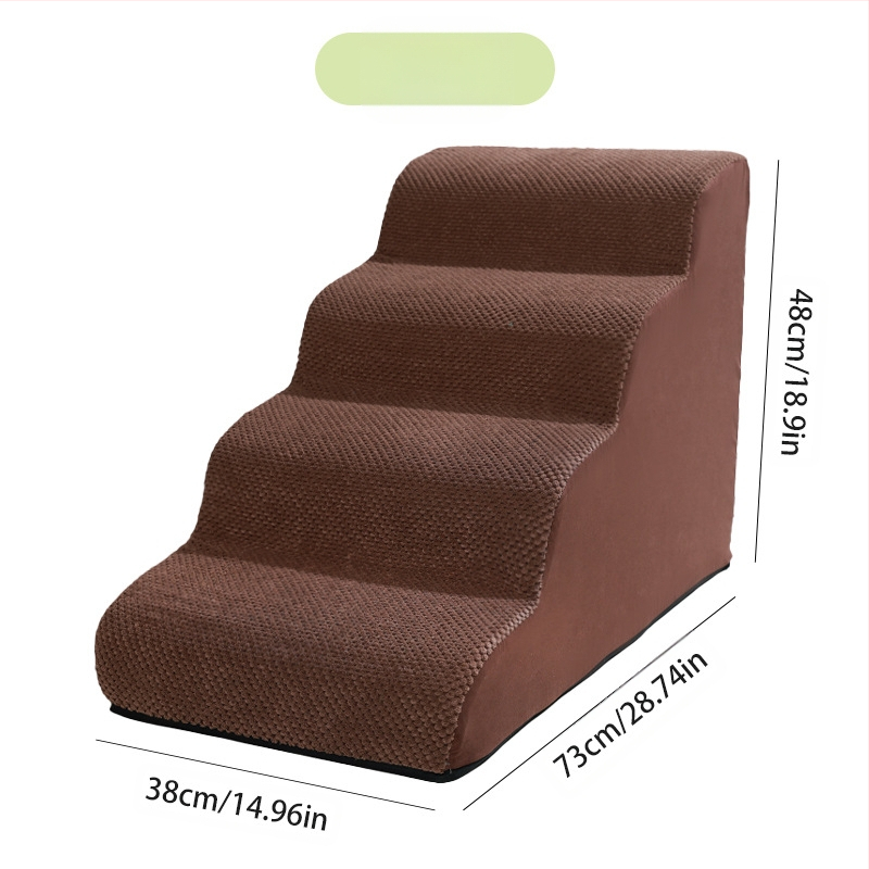 Scară pentru animale de companie Amazon tumu Xiyin, canapea extensibilă în sus și în jos, cu burete, treaptă în pantă, pentru pisici și câini mici