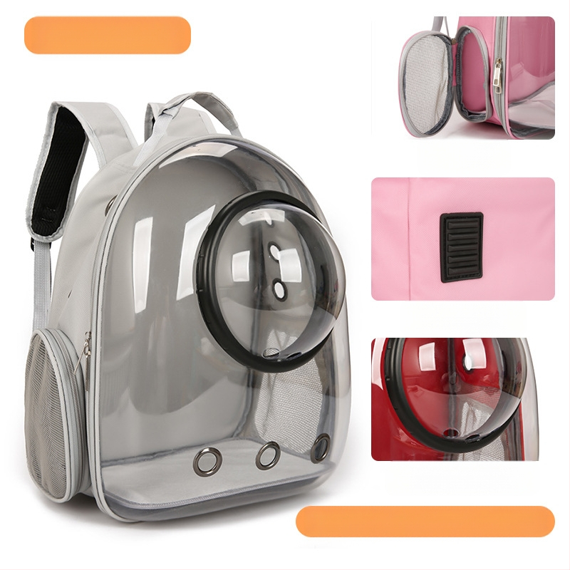 Kassikoti lemmiklooma seljakott väljaminev kaasaskantav läbipaistev kosmosekapsli lemmiklooma kott panoraamvaatega kassitarbed hingav seljakott