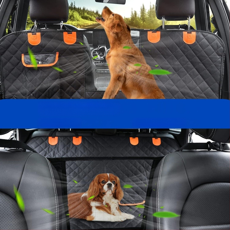 600D prošiveni pamuk za automobil, prekogranična oprema za kućne ljubimce, neprljav i vodootporan jastuk za stražnje sjedalo psa, prostirka za pse na stražnjem sjedalu automobila