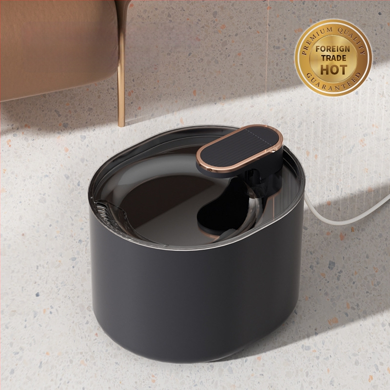 Naminių gyvūnėlių produktų vandens dozatorius su įjungiamu nutildytu aktyvuotos anglies filtru, automatine cirkuliacija, 3 l didelės talpos katėms ir šunims, galima siųsti
