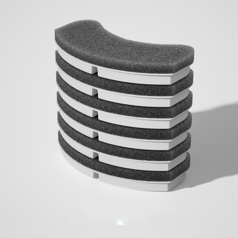 Naminių gyvūnėlių produktų vandens dozatorius su įjungiamu nutildytu aktyvuotos anglies filtru, automatine cirkuliacija, 3 l didelės talpos katėms ir šunims, galima siųsti