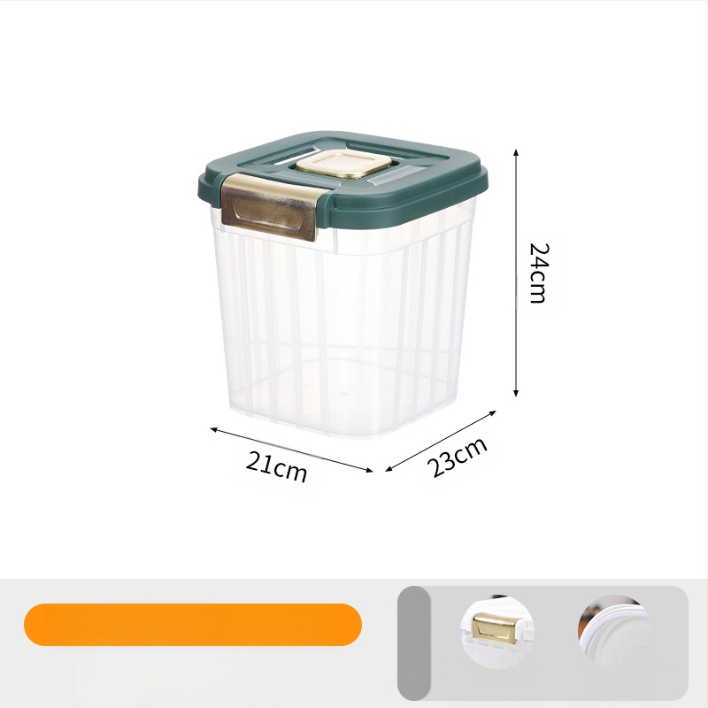 30 kg suure mahutavusega kassitoiduämber lemmikloomadele, majapidamisse suletud niiskuskindel putukakindel kassitoidu koeratoidu hoiustamine läbipaistev hoiuämber