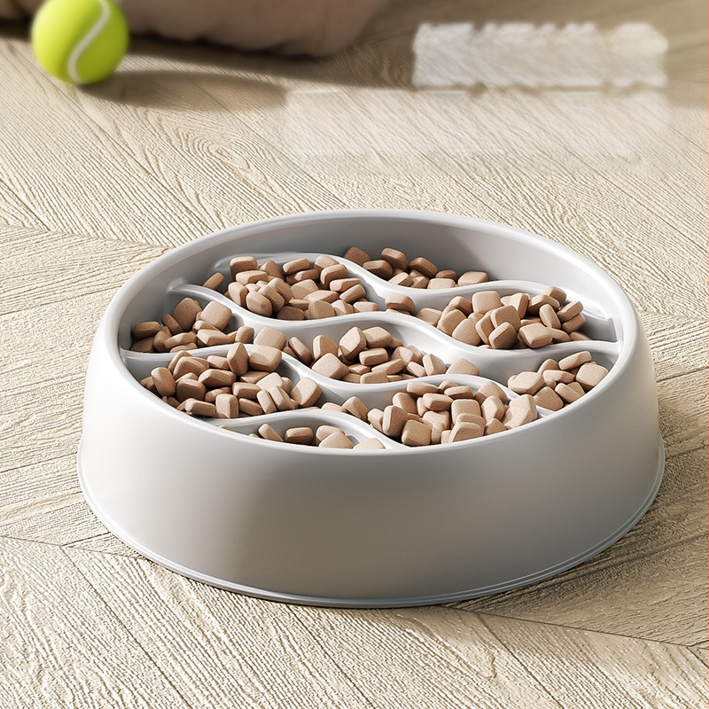 Suure mahutavusega kassikauss, paksendatud kassikauss, pritsmekindel topeltkauss, lemmikloomatoidukauss, toidukauss, aeglaselt sööv kauss, lämbumisvastane aeglase toidu kauss