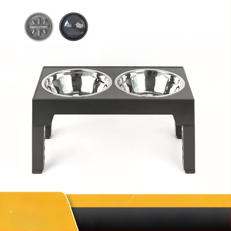 Noliktavā nerūsējošā tērauda paceļama suņu bļoda, pacelta dubultā bļoda, regulējama barotava, peldoša mājdzīvnieku bļoda, lēnas barošanas bļoda, barības bļoda