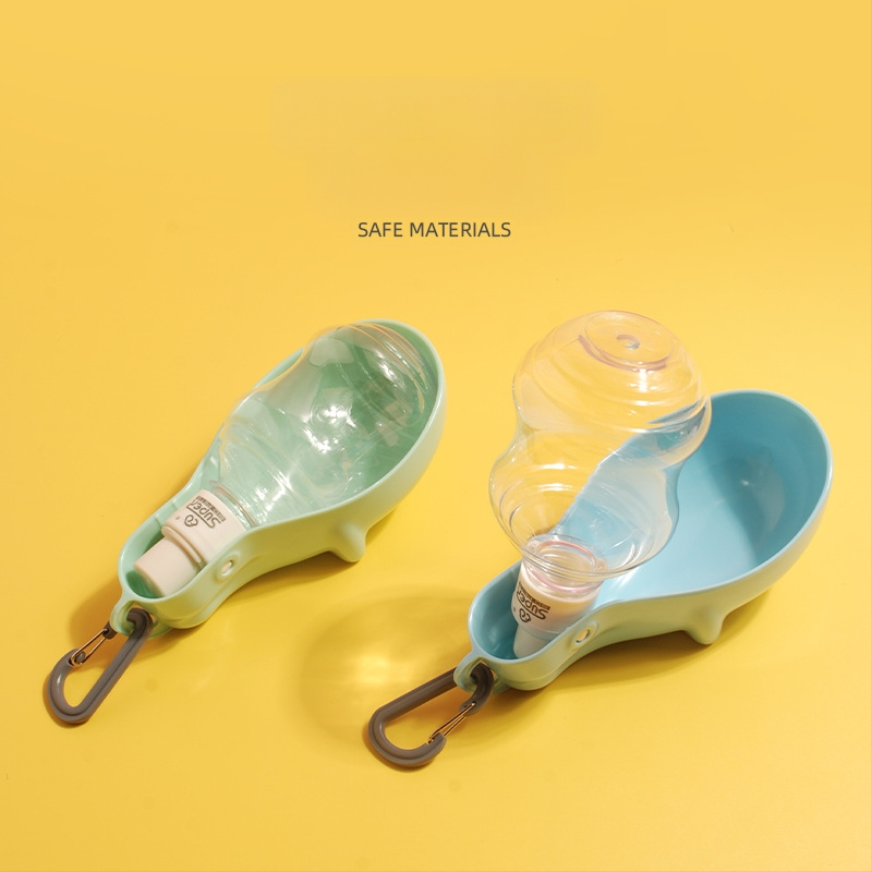 Hupu koera joogiveepudel, kaasaskantav koeraga jalutamise mängukaru joogifontään, lemmikloomade väljasõidutarbed, kassi joogiveeklaas