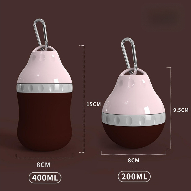 Hupu koera joogiveepudel, kaasaskantav koeraga jalutamise mängukaru joogifontään, lemmikloomade väljasõidutarbed, kassi joogiveeklaas