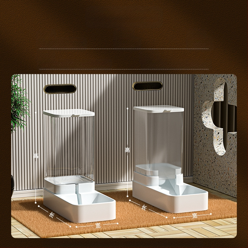 Lemmikloomade automaatne söötja, kassijootur, koerakauss, keskmise suurusega koertele mõeldud veesöötmisbassein, kombineeritud teravilja hoiutünn