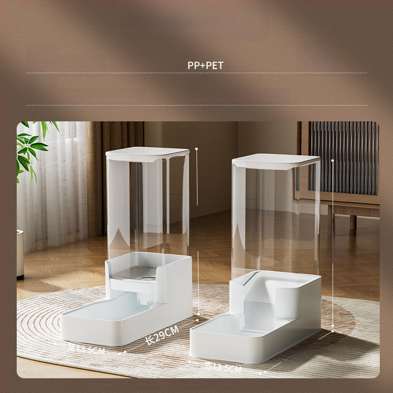 Lemmikloomade automaatne söötja, kassijootur, koerakauss, keskmise suurusega koertele mõeldud veesöötmisbassein, kombineeritud teravilja hoiutünn