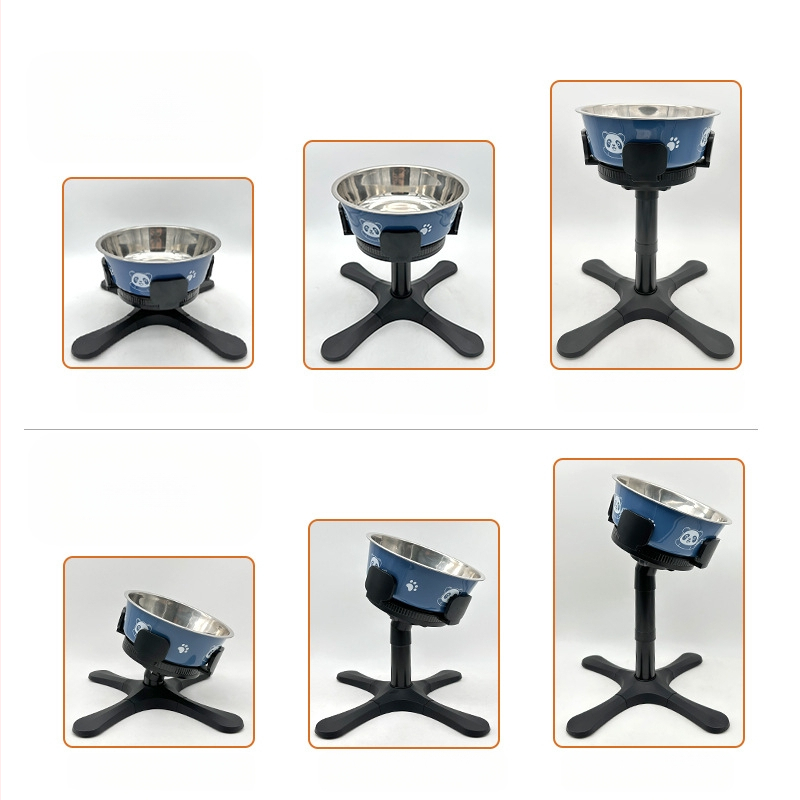 Uus lemmikloomade kaussi kronstein, tõstetav, reguleeritava kõrgusega, ümberkukkumisvastane, kõrge jalaga kallutatav koerakauss, sobib keskmistele ja suurtele koertele.