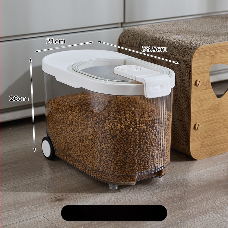 Ratiniai laikmačiai Ryžių kibiras Buitinis vabzdžiams ir drėgmei atsparus sandarus ryžių makaronų bakas Ryžių laikymo dėžė 10 kg maistinių grūdų laikymo kibiras