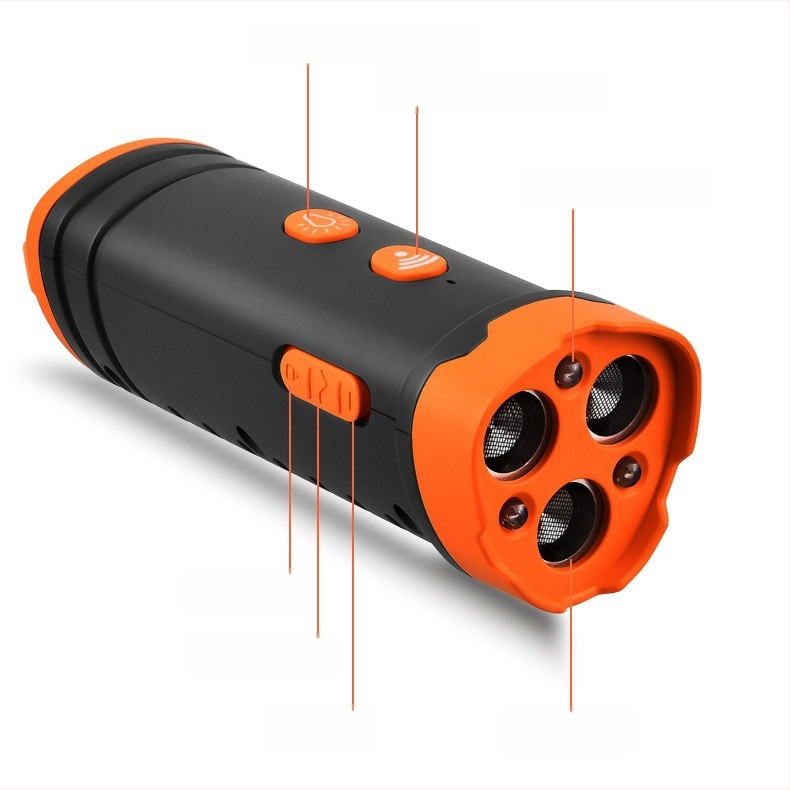 Ultraheli suure võimsusega kolmetuumaline koerte peletaja, haukumisvastane seade, koerte treeningvahend, peletusvahend koerte hammustuste ja haukumise ennetamiseks, enesekaitseks ja hammustusvastane