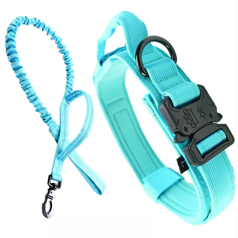 Naminių gyvūnėlių antkaklis vidutiniams ir dideliems šunims, taktinis antkaklis, pastorintas šunų antkaklis, šunų antkaklis, kuris nesmaugia kaklo, karinis šunų antkaklis