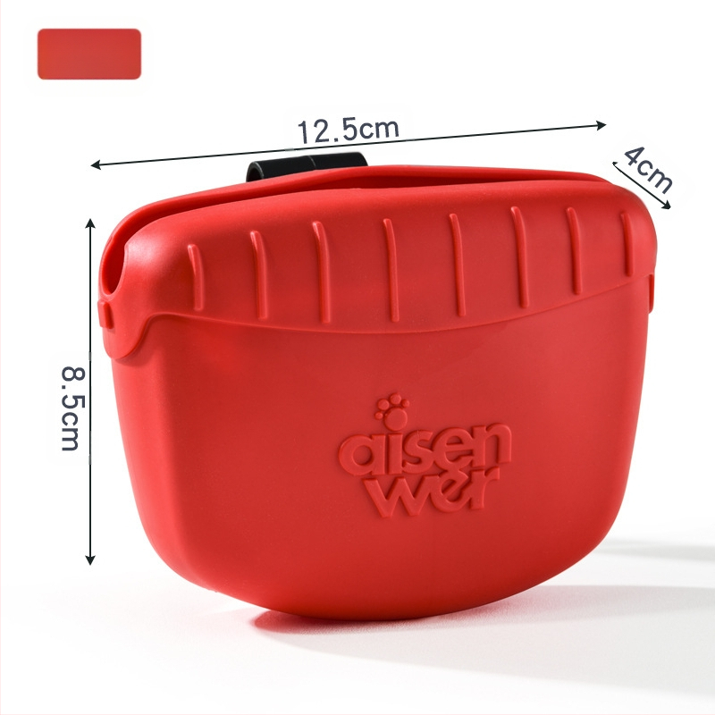 Augintinių dresūros juosmens krepšys, skirtas maitinimui, katėms ir šunims, užkandžių krepšys, skirtas šunų ėdalui lauke, nešiojamas juosmens krepšys, skirtas išeiti į lauką