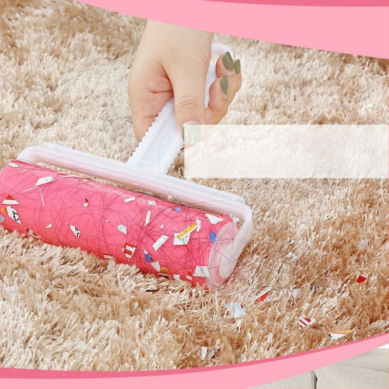 Plaukų lipdukas Plaunamas didelis volelis Šepetėlis Volelis Plaukai Lipnus šepetys Drabužiai Sofa Kilimas Plaukų Valymas Akmuo