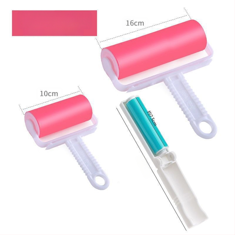 Plaukų lipdukas Plaunamas didelis volelis Šepetėlis Volelis Plaukai Lipnus šepetys Drabužiai Sofa Kilimas Plaukų Valymas Akmuo