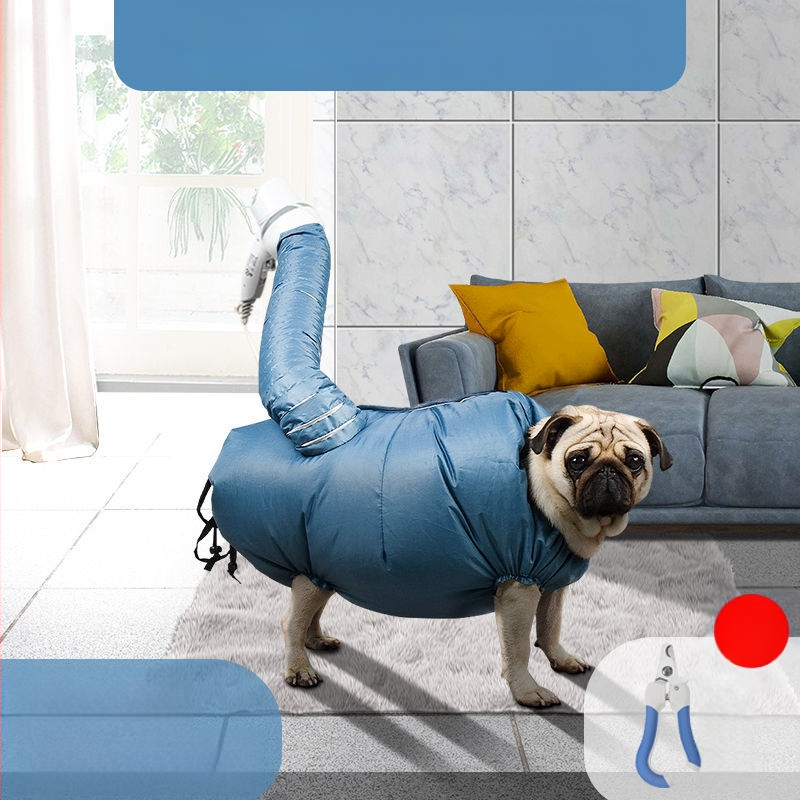 Торба за сушене на косми за домашни любимци, артефакт за издухване на котка, куче, кутия за сушене на плюшени мечета, малка голяма кучешка торба за къпане, консумативи за сушене на сешоар