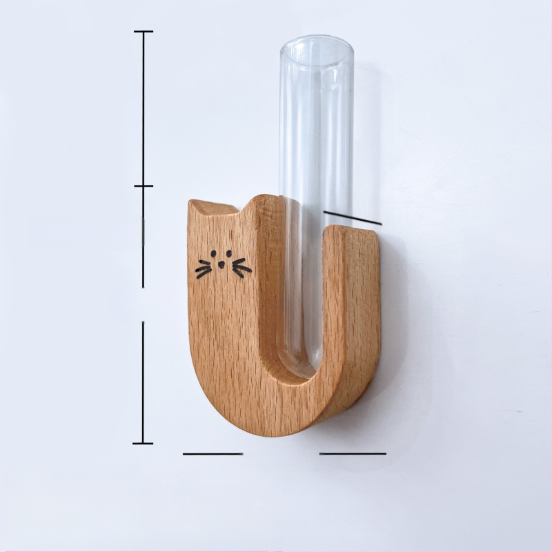 Täispuidust lemmikloomade karvade mälestuskarp, kassihabemega külmkapi kleebiste kollektsioon, suveniirkoer, kassihabeme koguja