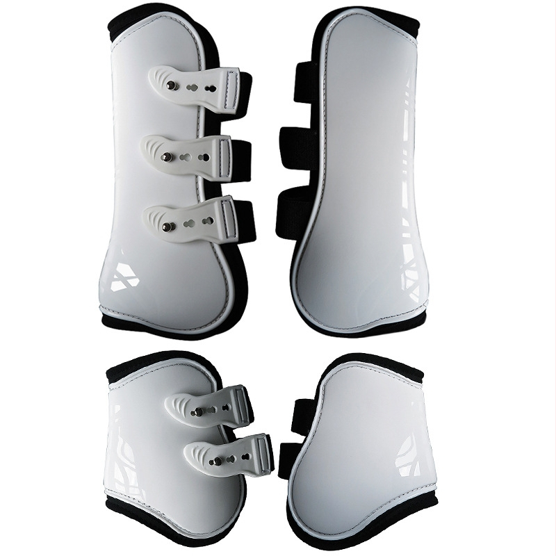 Nr. 2 arklio kojų tamprės iš PU ir nardymo medžiagos, reguliuojamo dydžio, tvirtos ir apsaugotos arklio kojas.