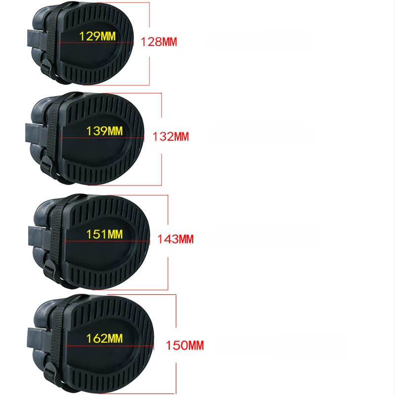 Nauji guminiai pasagos formos batai izoliuoja žaizdas nuo nešvaraus vandens ir išmatų, kad padėtų žaizdoms greičiau gyti
