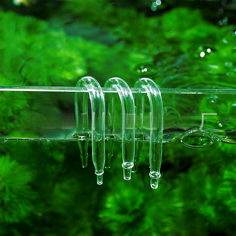 Akvariumo įranga CO2 refineris U jungtis vandens žolės vamzdelis U jungtis anglies dioksido U jungtis CO2