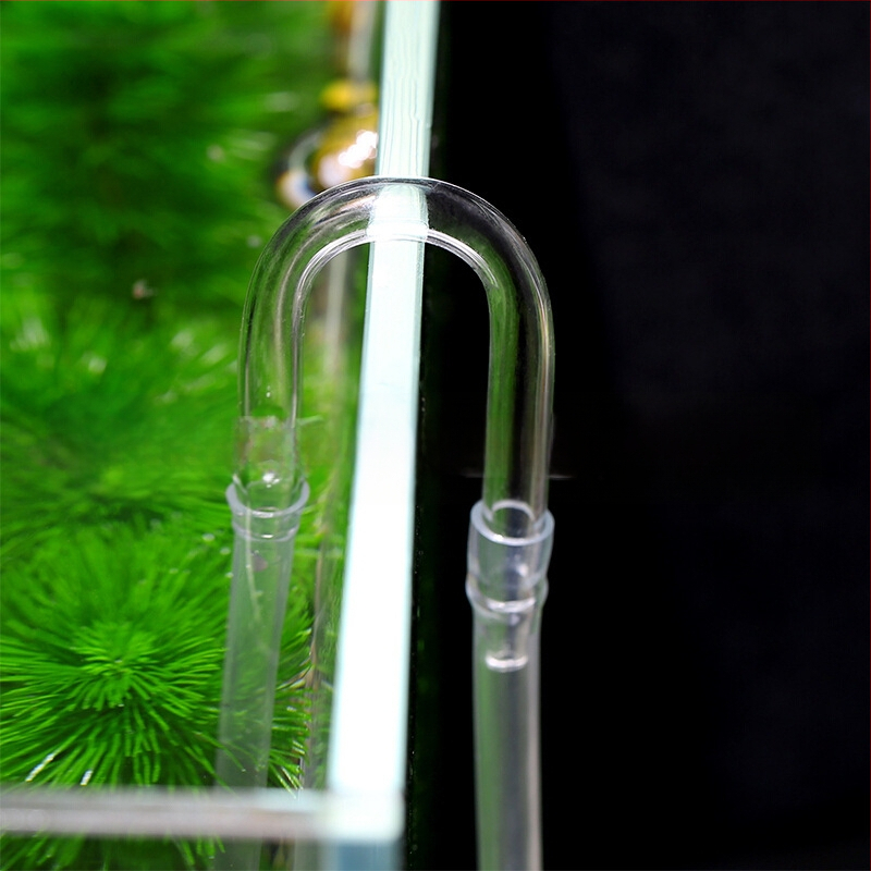 Akvariumo įranga CO2 refineris U jungtis vandens žolės vamzdelis U jungtis anglies dioksido U jungtis CO2