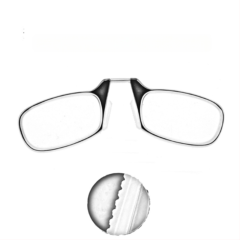 Tarpvalstybinis karšto išpardavimo atnaujintas silikoninis nosies laikiklis, kortelės tipo nosies presbiopsio akiniai, piniginė, mobiliojo telefono nosies laikiklis presbiopsio akiniai