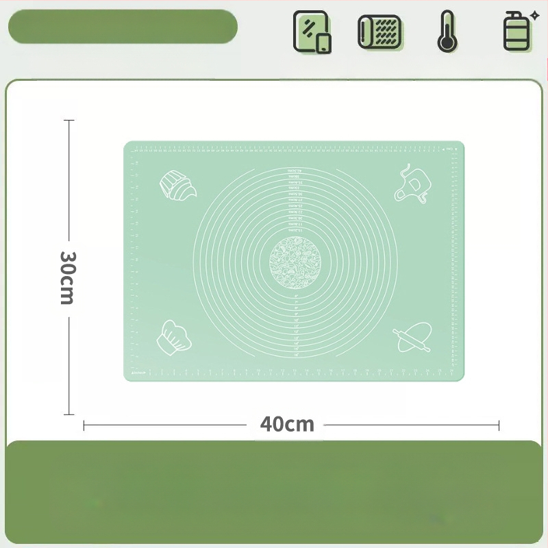 Silikoonist sõtkumismatt, toidukvaliteediga majapidamisnuudlite ja paneelide sõtkumismatt, libisemiskindel, suur, suur pelmeenide valmistamise laud köögile