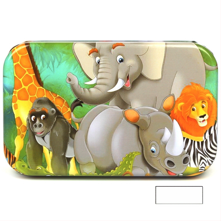 Gamintojai tiekia animacinius 60 plokščių medinių geležinių dėžučių dėliones vaikams, suaugusiems, pramogoms ikimokyklinio ugdymo mediniams dėlionių žaislams