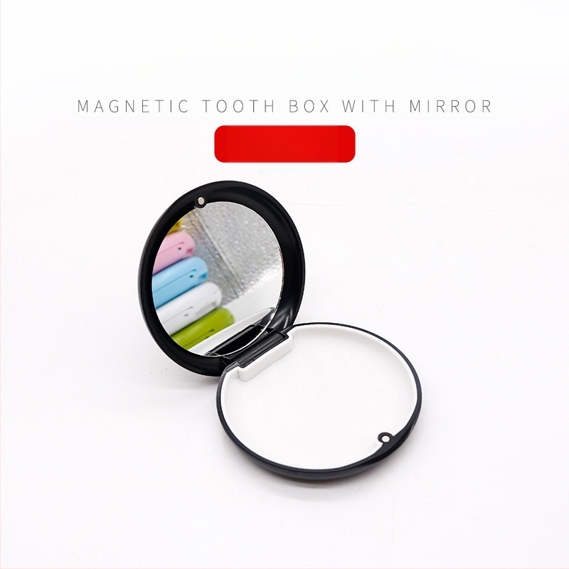 Kaasaskantav magnetiliselt imav hammaste hoiukarp Nähtamatute breketite hoiukarp Ortodontiliste breketite ortodontiline hoidikukarp