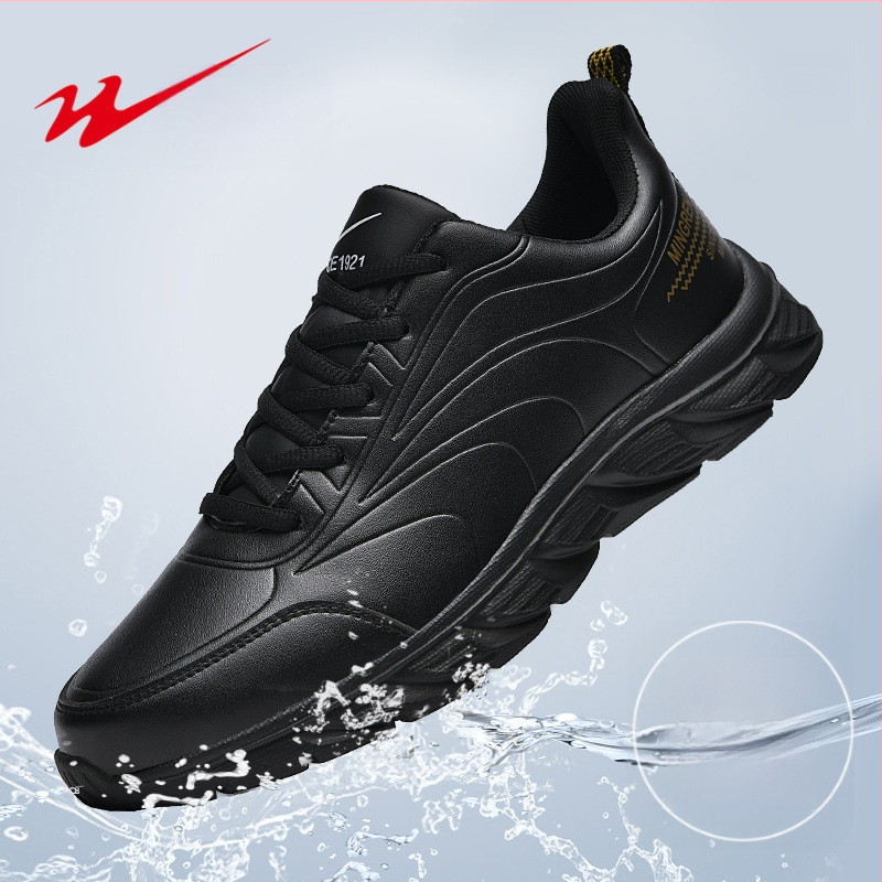 Muške cipele Double Star s flis podstavom od tople kože, vodootporne tenisice, muške pamučne tenisice za trčanje s mekim potplatom