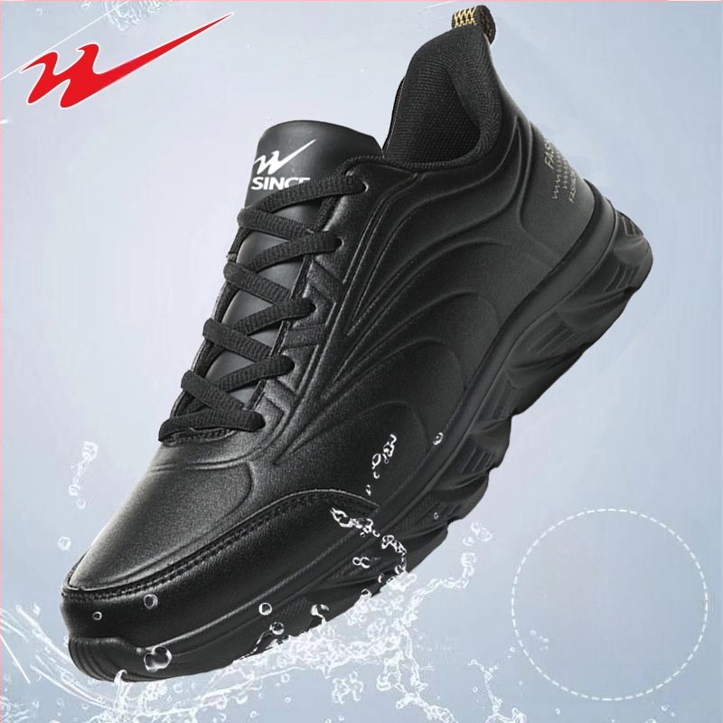 Muške cipele Double Star s flis podstavom od tople kože, vodootporne tenisice, muške pamučne tenisice za trčanje s mekim potplatom