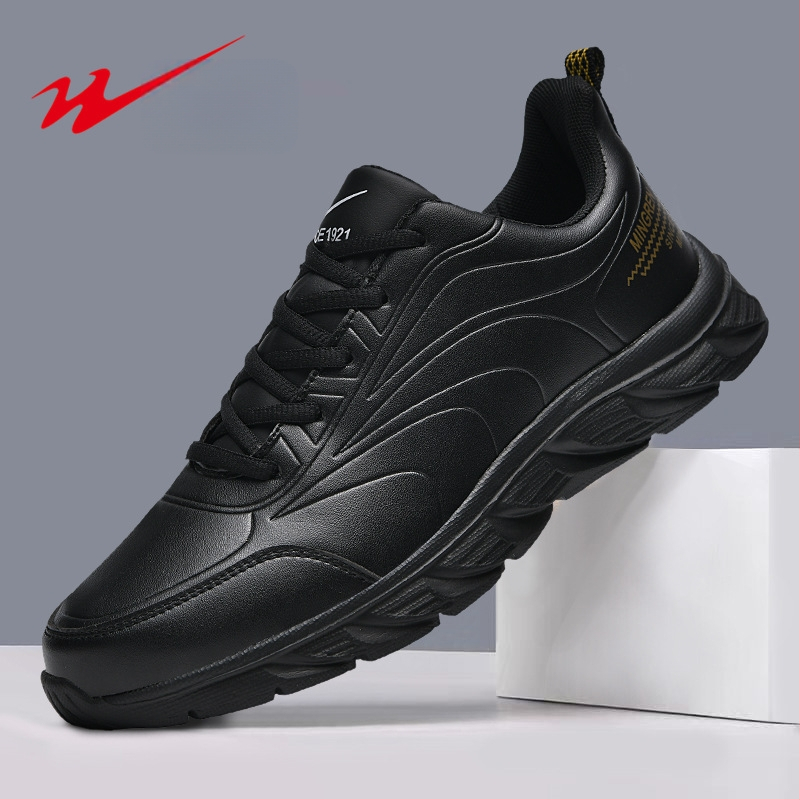 Muške cipele Double Star s flis podstavom od tople kože, vodootporne tenisice, muške pamučne tenisice za trčanje s mekim potplatom