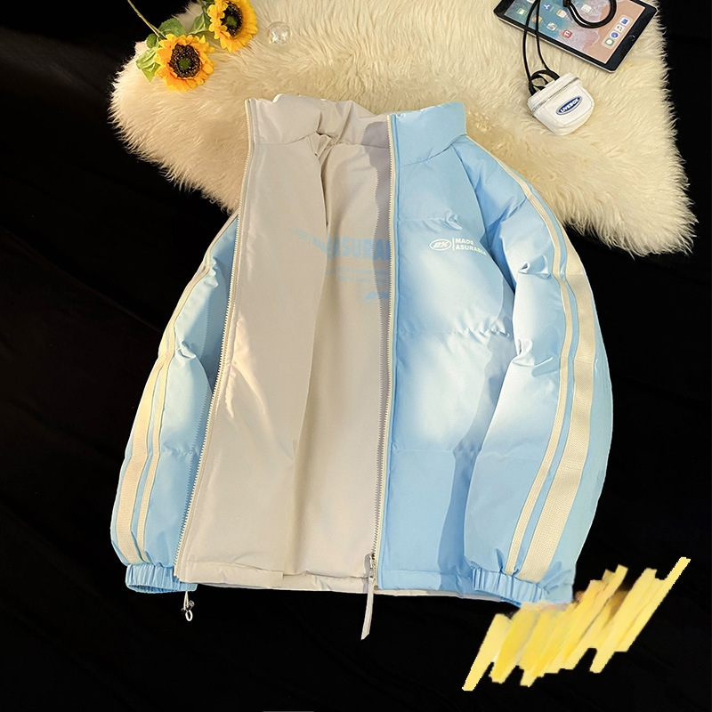 NASA madingas dvipusis ėriuko odos švarkas vyrams ir moterims rudens ir žiemos vilnos pamušalu, sustorinta šilta laisvalaikio apykakle, didmeninė prekyba