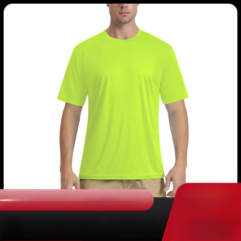 Muška sportska majica kratkih rukava koja se brzo suši, brzo sušeća, ljeto 2025., nova ljetna muška odjeća, široka, ležerna